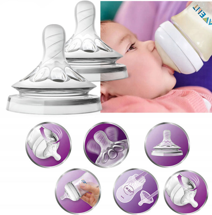 Smoczki Philips Natural Avent do butelek